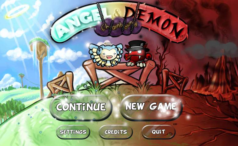 Angel & Demon - Home Screen