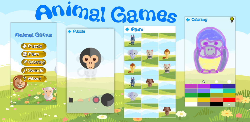 Animal Games - Feature Graphic